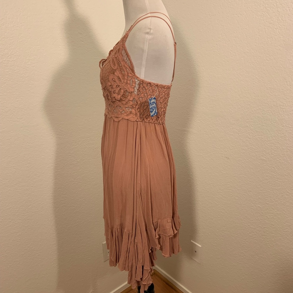 NWT Free People Mauve Adella Mini Slip - Picture 6 of 9